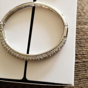 Lia Sophia Silver Crystal Bracelet